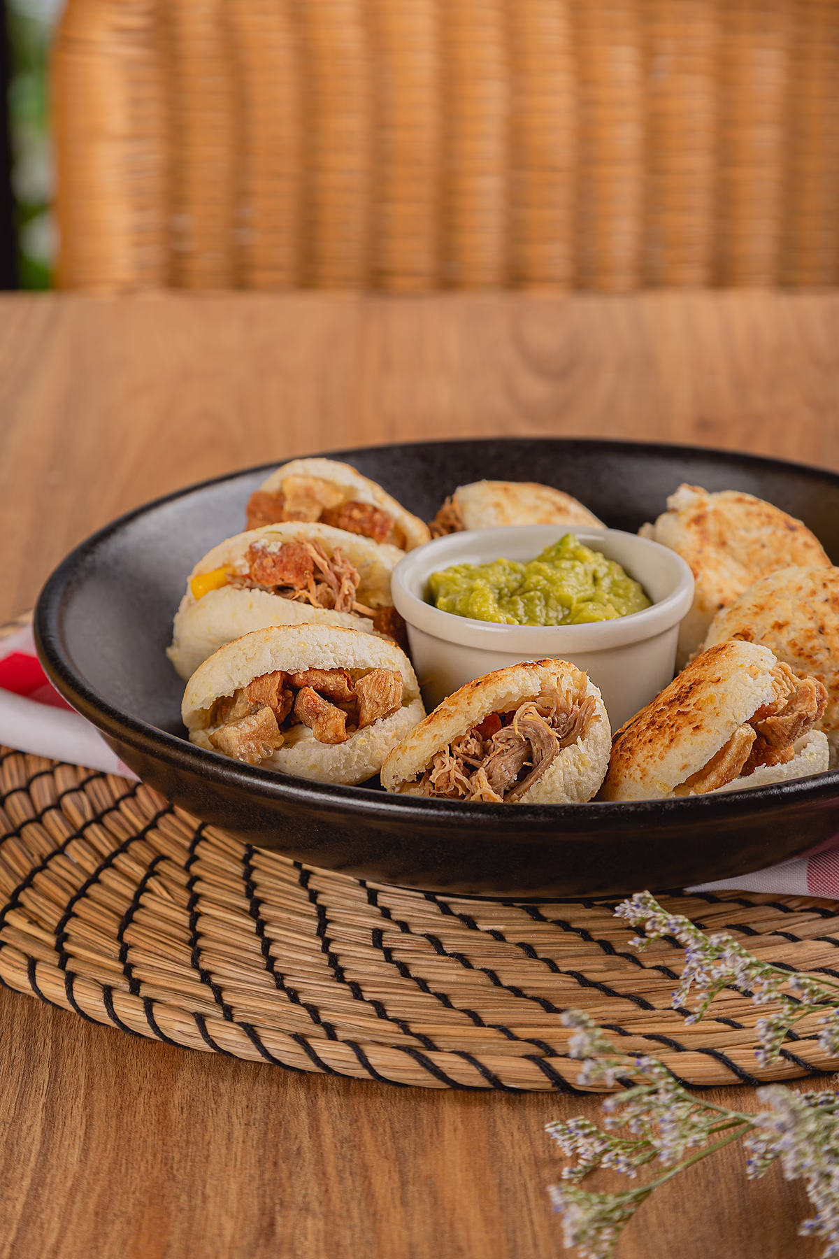 Arepitas rellenas para compartir en Hatoviejo